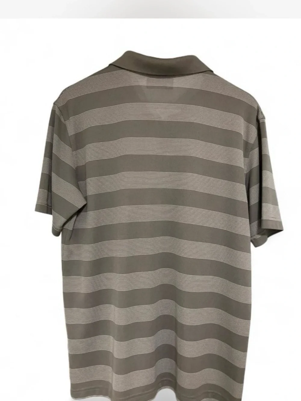 Callaway Men’s Gray Striped Golf Polo size M - Picture 2 of 5